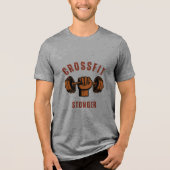 CF Strong: Forged in the Box Tri-Blend Shirt (Voorkant)