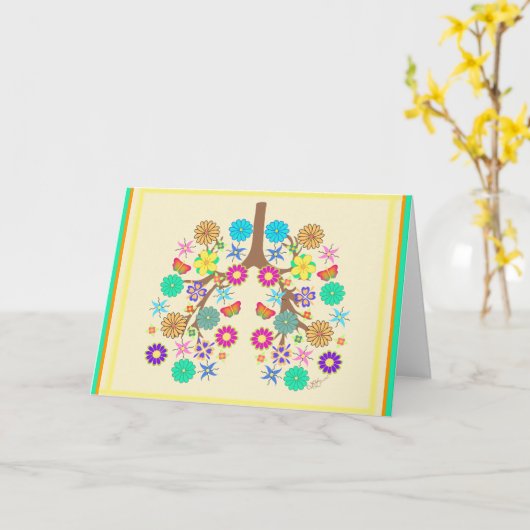 CF Zomer Wenskaart Kaart (Gele Bloem)