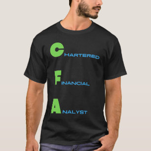 CFA Financial Analyst T-shirt