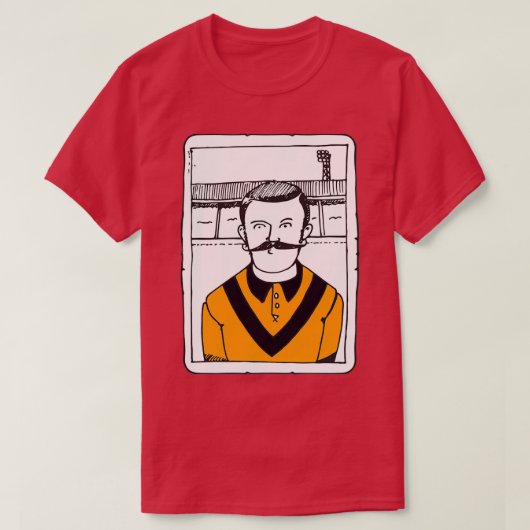 CFC CLASSIC VOOTBALLER WANDERERS T-SHIRT (Design voorkant)
