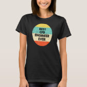 Cfd Engineer Best Cfd Engineer ooit T-shirt (Voorkant)