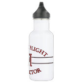 CFI LOGO RED CERTIFIFIFIFIFIED FLIGHT INSTRUCTOR WATERFLES (Rechts)