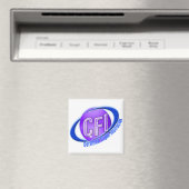 CFI ORB SWOOSH LOGO GECERTIFICEERDE VLIEGINSTRUCTO MAGNEET (Insitu (Vaatwasser))