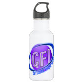 CFI ORB SWOOSH LOGO GECERTIFICEERDE VLIEGINSTRUCTO WATERFLES  (Voorkant)