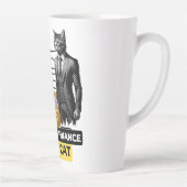 CFO (Chief Feline Officer): Mastering van financië Latte Mok (Rechts)