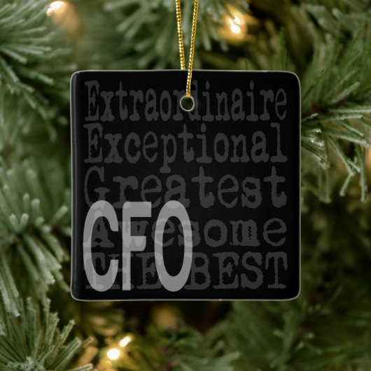 CFO Extraordinaire Keramisch Ornament (Boom)