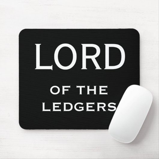 CFO FD Funny Nickname - Lord of the Ledgers Muismat (Met muis)