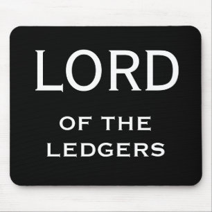 CFO FD Funny Nickname - Lord of the Ledgers Muismat