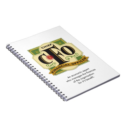 "CFO"-laptop Notitieboek (Rechterzijde)