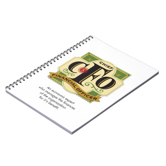 "CFO"-laptop Notitieboek (Linkerzijde)