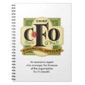 "CFO"-laptop Notitieboek (Voorkant)
