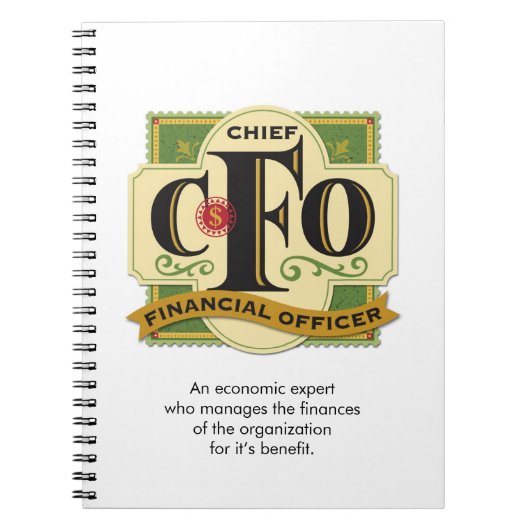 "CFO"-laptop Notitieboek (Voorkant)