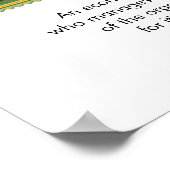 "CFO"-Poster Poster (Hoek)