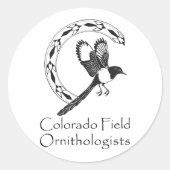 CFO-stickers Ronde Sticker (Voorkant)