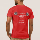 CFO voelt de pijn T-shirt (Achterkant)