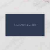 CFP Certified Financial Planner QR-code foto Visitekaartje (Achterkant)