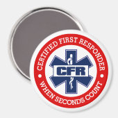 CFR (Certified First Responder) Magneet (Voorkant / Achterkant)