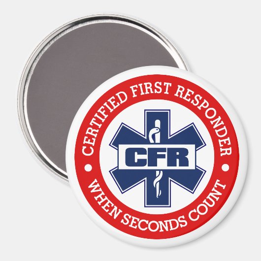 CFR (Certified First Responder) Magneet (Voorkant / Achterkant)