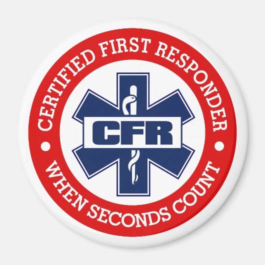 CFR (Certified First Responder) Magneet (Voorkant)