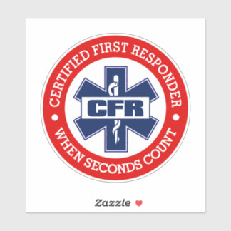 CFR (Certified First Responder) Sticker
