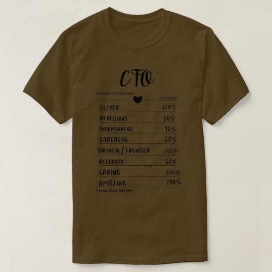 cfr - dienst t-shirt (Design voorkant)