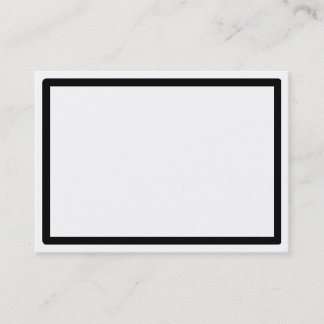 CFR-visitekaartjes met zwarte volgorde Visitekaartje