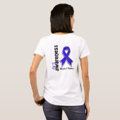 CFS Awareness 5 Chronic Fatigue Syndrome T-shirt (Achterkant volledig)