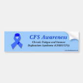 CFS Awareness Bumpersticker (Voorkant)
