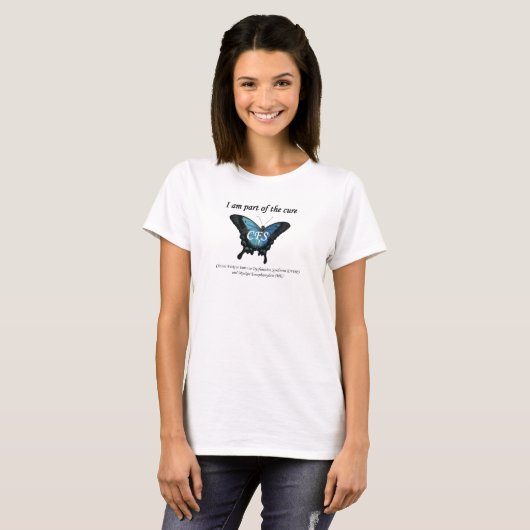CFS Awareness T shirt (Voorkant volledig)