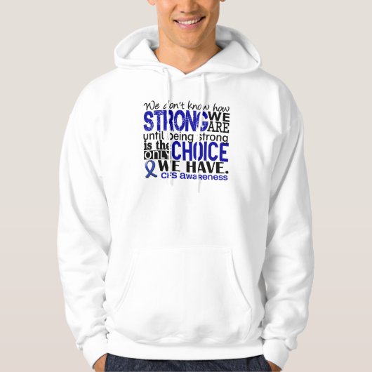 CFS hoe sterk we zijn Hoodie (Voorkant)
