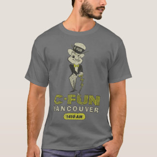 CFUN Radio Vancouver 1410 AM T-shirt