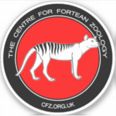 CFZ Logo-Sticker Sticker (Voorkant)