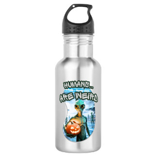 CG17S UFO Halloween Collection Humans are...weird Waterfles