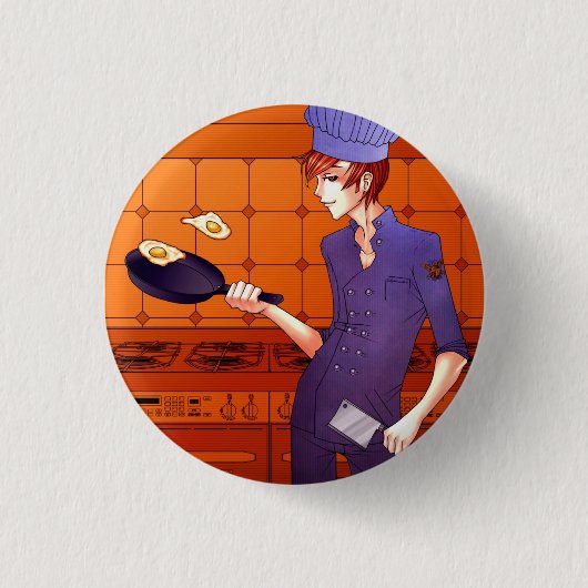 CG21 RONDE BUTTON 3,2 CM (Voorkant)