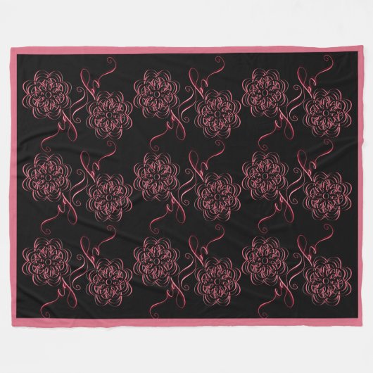 CG-badge Fleece Deken (Voorkant (Horizontaal))