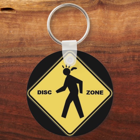 CG Disk Zone Sleutelhanger (Voorkant)