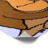 CG- Funny Gorilla die het Poster Tuba speelt (Hoek)