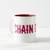 CG-mok koffie Tweekleurige Koffiemok (Voorkant links)