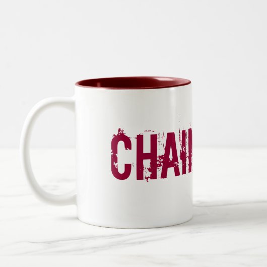 CG-mok koffie Tweekleurige Koffiemok (Links)