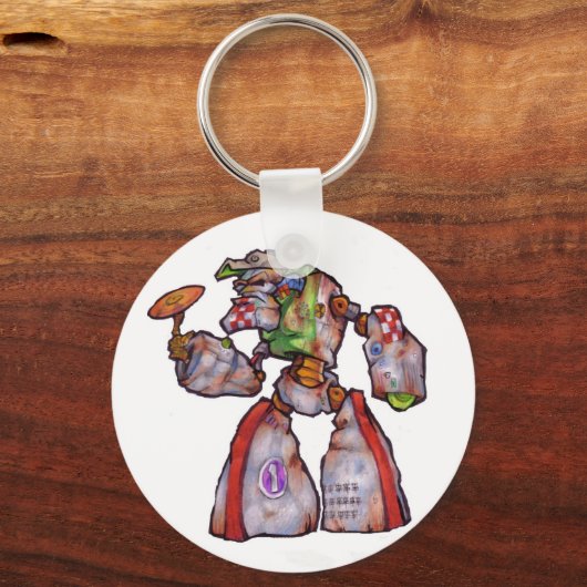 CG Robot Sleutelhanger (Voorkant)