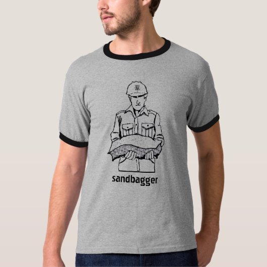 CG Sandbagger T-shirt (Voorkant)