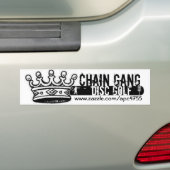 CG-sitcker Bumpersticker (Op auto)