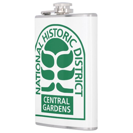 CGA Logo-kolf Heupfles (Links)