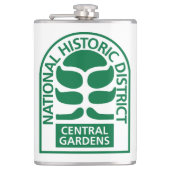 CGA Logo-kolf Heupfles (Voorkant)