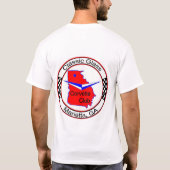 CGCC LOGO VOLLEDIGE RUGKLEDING ITEM VAN UW KEUZE T-SHIRT (Achterkant)