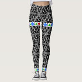 CGI, VFX, bewegingspatroon Leggings (Voorkant)