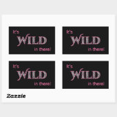 CGW-wildstickers Rechthoekige Sticker (Vel)