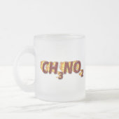 CH3NO2 - nitro Matglas Koffiemok (Links)