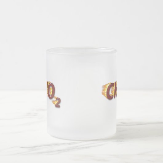 CH3NO2 - nitro Matglas Koffiemok (Center)