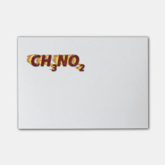 CH3NO2 - nitro Post-it® Notes